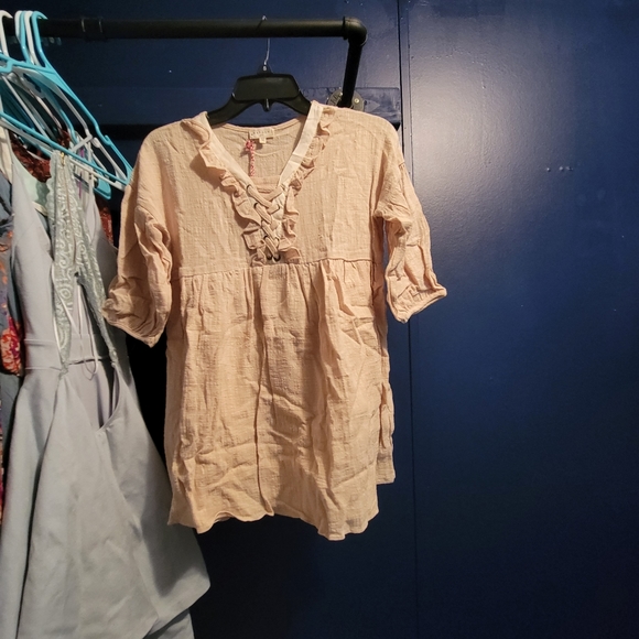 Hayden Girls Peasant Dress - Picture 2 of 3